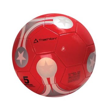 Triathlon Kırmızı Futbol Topu