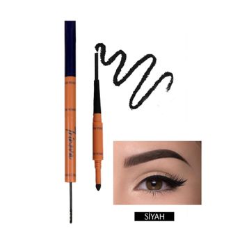 Trinova Brow Sculpt Siyah 3'lü Kaş Şekillendirici