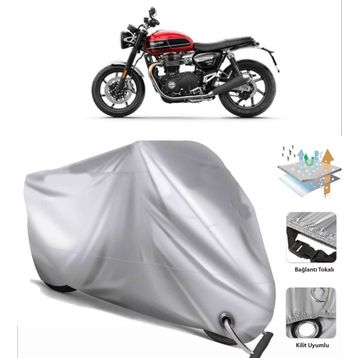 Triumph Speed Twin Motor Brandası