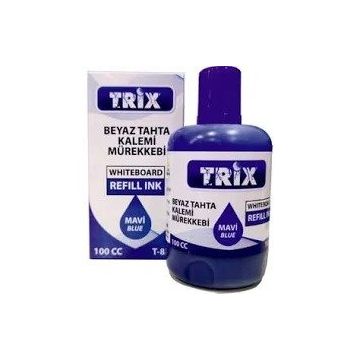 Trix 100 cc Mavi Beyaz Tahta Kalemi Mürekkebi