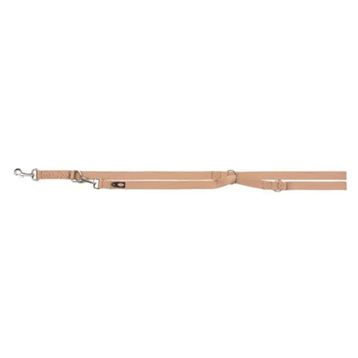 Trixie 20 mm 2 mt Karamel M-L Premium Ayarlanabilir Köpek Gezdirme Kayışı