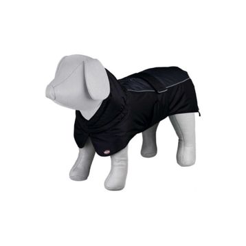 Trixie 33 cm Siyah Gri Köpek Paltosu