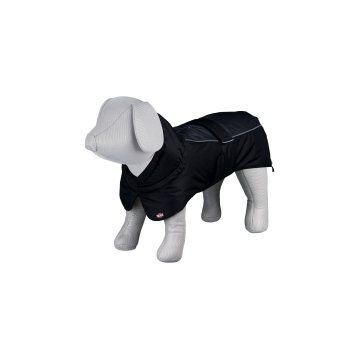 Trixie 36 cm Siyah Gri Köpek Paltosu