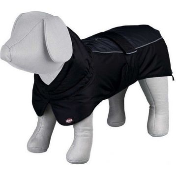 Trixie 50 cm Siyah Gri Köpek Paltosu