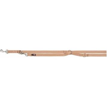 Trixie Premium Ayarlanabilir 15 mm/2 m (Karamel) [XS-S] Köpek Gezdirme Kayışı