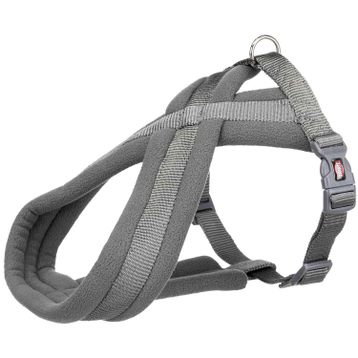 Trixie Premium Yürüyüş M-L 50x90 cm 25 mm Grafit Köpek Göğüs Tasması