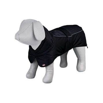 Trixie XSmall 30 cm Siyah/Gri Köpek Paltosu