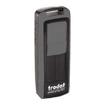 Trodat 9511 P4 Siyah Keçe 38x14 mm Cep Kaşesi