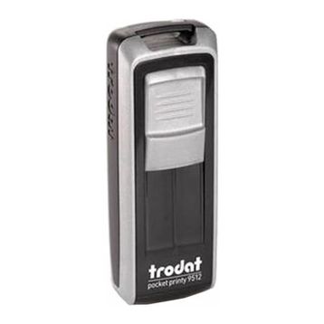 Trodat 9512 P4 47x18 mm Gümüş Renk Cep Kaşesi