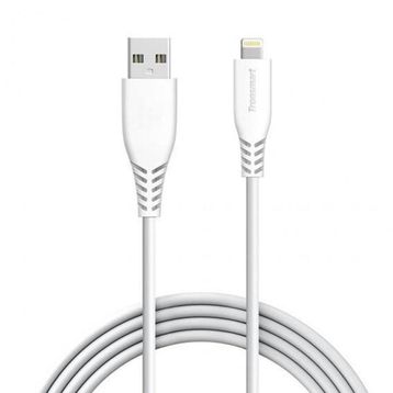 Tronsmart iPhone İçin MFI Lightning 1.2 m Beyaz Şarj Kablosu