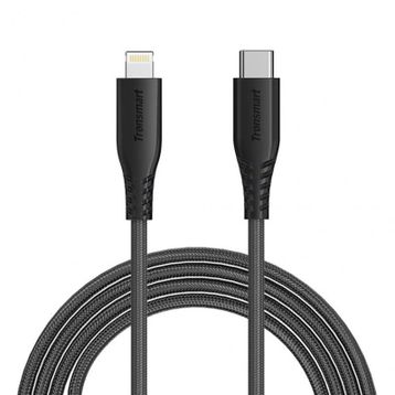Tronsmart PD Type-C MFI Lightning Siyah iPhone Hızlı Şarj Kablosu