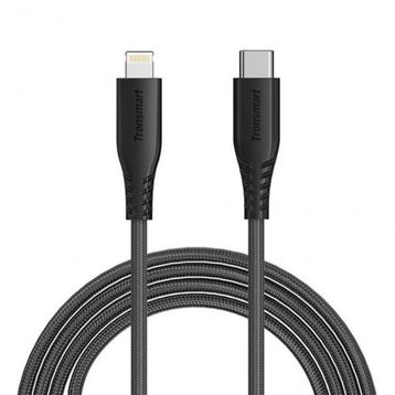 Tronsmart PD Type-C MFI Lightning Siyah iPhone Hızlı Şarj Kablosu