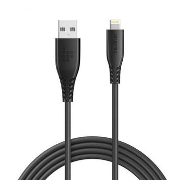 Tronsmart Siyah iPhone İçin MFI Lightning 1.2 m Şarj Kablosu