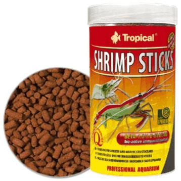 Tropical 100 ml 55 gr Shrimp Sticks Tatlı ve Tuzlu Su Kabukluları İçin Çubuk Yem
