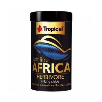 Tropical 250 ml 130 gr Soft Line Africa Herbivore Chips Balık Yemi