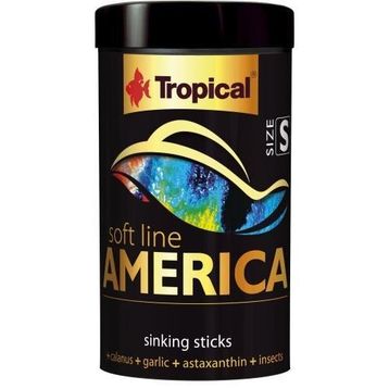 Tropical 250 ml Soft Line America Size S Balık Yemi