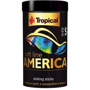 Tropical 250 ml Soft Line America Size S Balık Yemi