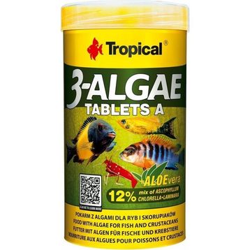 Tropical 3 Algae A 250 ml 150 gr 340 Adet Tablet
