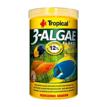 Tropical 3 Algae Flakes 250 gr Balık Yemi