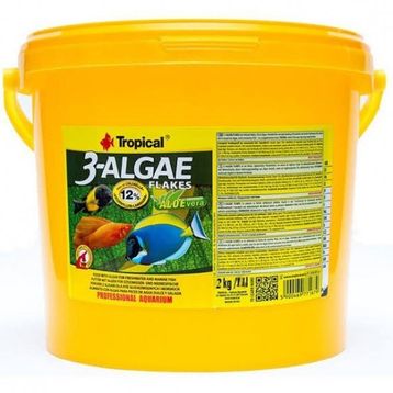 Tropical 3-Algae Flakes Pul 100 gr Balık Yemi