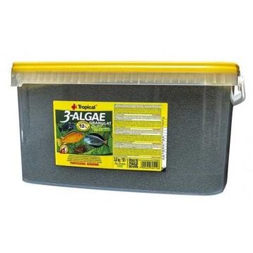 Tropical 3-Algae Granulat 10 lt 4.4 kg Balık Yemi
