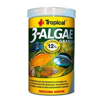 Tropical 3-Algae Granulat 100 gr Açık Balık Yemi