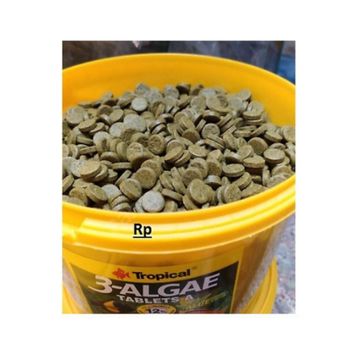 Tropical 3-Algae Tablet 50 Adet Açık Balık Yemi