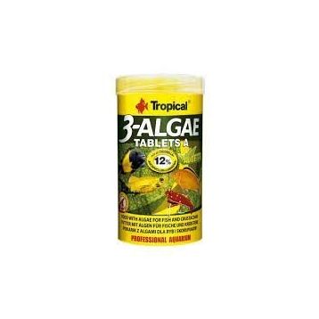 Tropical 3 Algae Tablets A 250 Adet Kovadan Bölme Balık Yemi