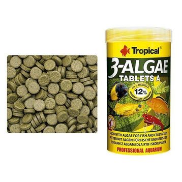 Tropical 3 Algae Tablets A 250 Adet Kovadan Bölme Balık Yemi