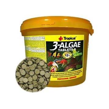 Tropical 3-Algae Tablets B 50 Adet Kovadan Bölme Bitkisel Tablet
