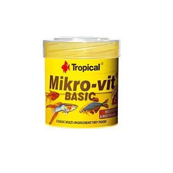 Tropical 50 ml 32 gr Mikrovit Basic Balık Yemi