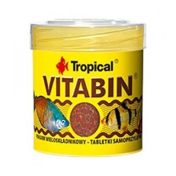 Tropical 50 ml 36 gr 80 Tablet Vitabin Wieloskladnikowy Balık Yemi