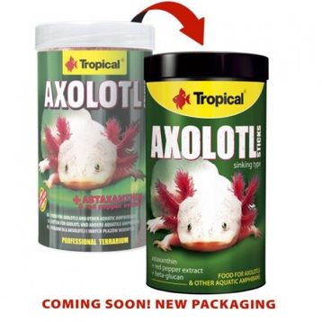 Tropical Axolotl 250 ml 135 gr Kutu Su Semenderi Yemi