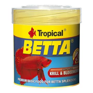 Tropical Betta Krill Bloodworms 50 ml Balık Yemi