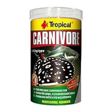 Tropical Carnivore 100 gr Kovadan Bölme Açık Balık Yemi