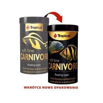 Tropical Carnivore Soft Line 250 ml/80 gr Kutu Balık Yemi