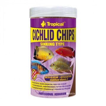 Tropical Cichlid Chips 250 ml 130 gr Balık Yemi