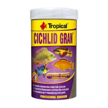 Tropical Cichlid Gran 100 ml 55 gr Balık Yemi