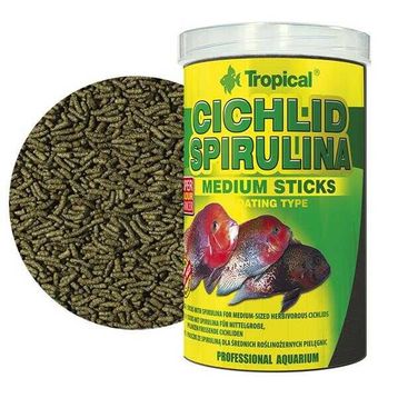 Tropical Cichlid Spirulina Medium Sticks 100 gr Balık Yemi
