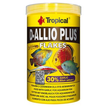 Tropical D-Allio Plus Flakes 1000 ml 200 gr Balık Yemi