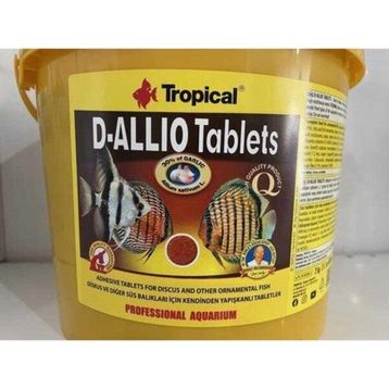 Tropical D-Allio Plus Sarımsaklı 100 Adet Tablet Balık Yemi