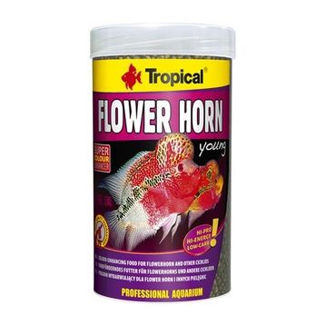 Tropical Flower Horn Young Pellet 3 lt 1,14 kg Kova Balık Yemi