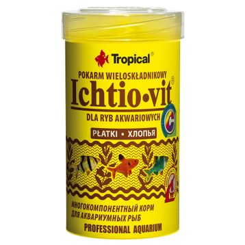 Tropical Ichtio-vit 100 ml/20 gr Kutu Balık Yemi