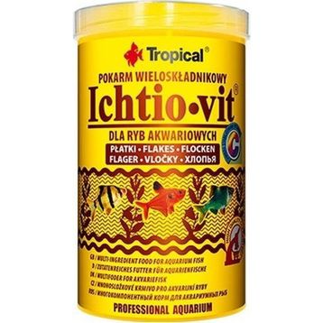 Tropical Ichtio-Vit 250 ml 50 gr Kutu Balık Yemi