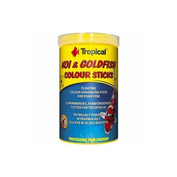 Tropical Koi Goldfish Colour Sticks 1000 ml Balık Yemi