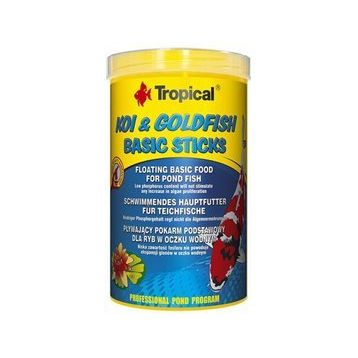 Tropical Koi&goldfish Colour 1000 ml/80 gr Kutu Balık Yemi