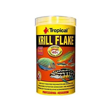 Tropical Krill Flake 250 gr Kovadan Bölme Açık Balık Yemi