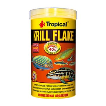 Tropical Krill Flake 250 gr Kovadan Bölme Açık Balık Yemi