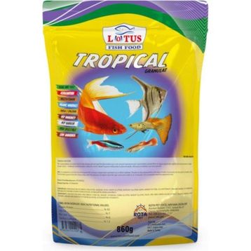 Tropical Lotus 860 gr Lepistes Tetra Balık Yemi