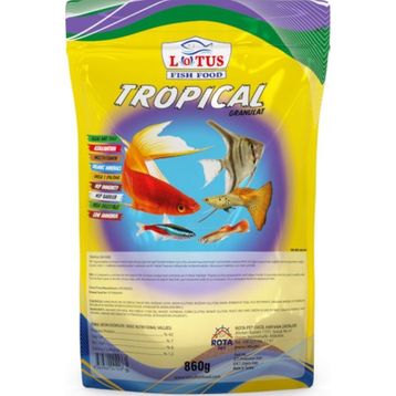 Tropical Lotus 860 gr Lepistes Tetra Balık Yemi